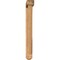 Ekena Millwork Traditional Arts and Crafts Smooth Bracket w/ Offset Brace, Western Red Cedar, 5 1/2"W x 36"D x 48"H BKT0604X36X48TRA03SWR - alternate 4